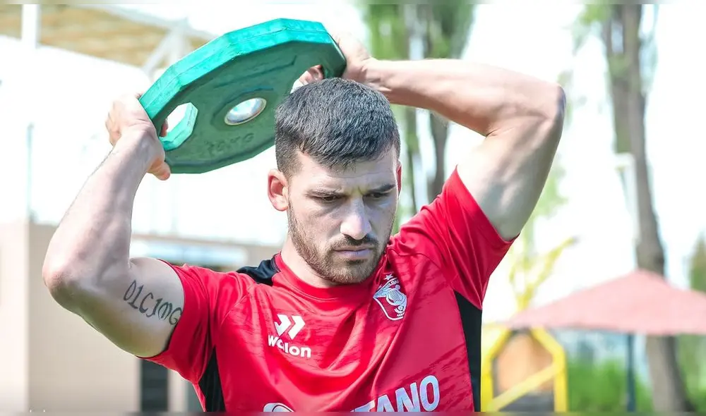 El delantero ha disputado un total de 37 minutos en la presente temporada. Foto: FBC Melgar