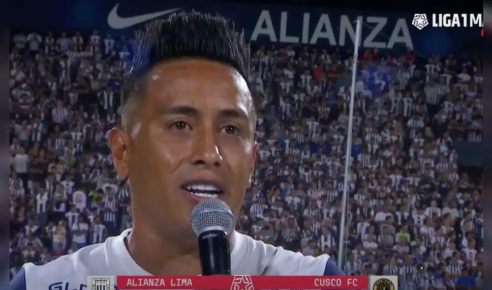 Christian Cueva regresó al equipo de La Victoria en condición de préstamo por 6 meses. Foto: captura Liga 1 Max/ Video: Liga 1 Max