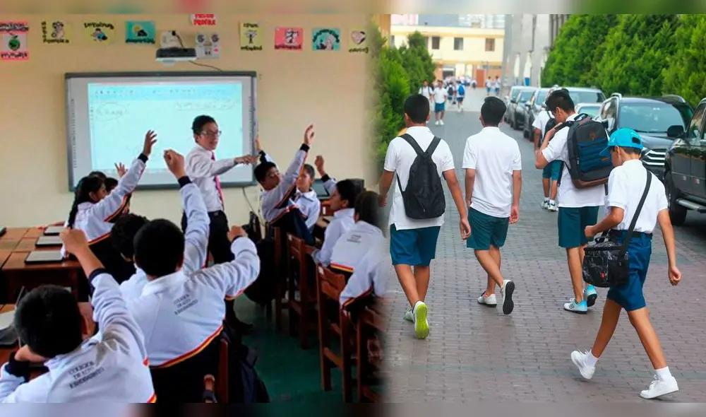 Conoce cuándo inician las clases escolares este 2023, tras el anuncio de lluvias en Lima. Foto: composición GLR