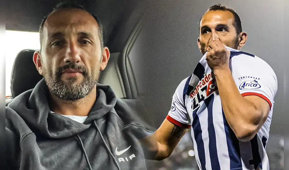 Hernán Barcos llegó a Alianza Lima en el 2021 y se consagró bicampeón. Foto: composición LR/Hernán Barcos/Alianza Lima