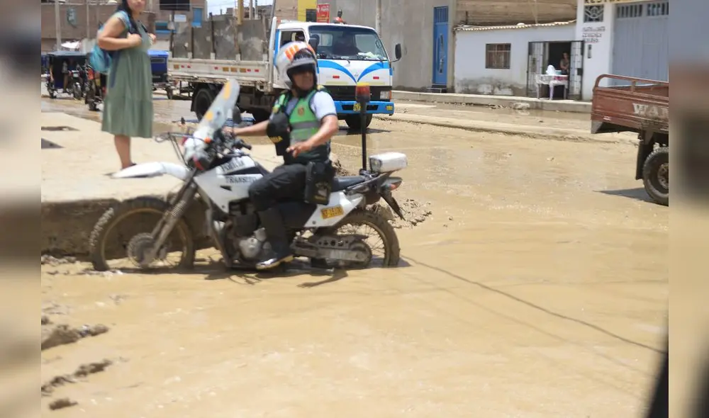 Exteriores de comisaría de Familia se perjudicaron. Foto: Clinton Medina/ La República