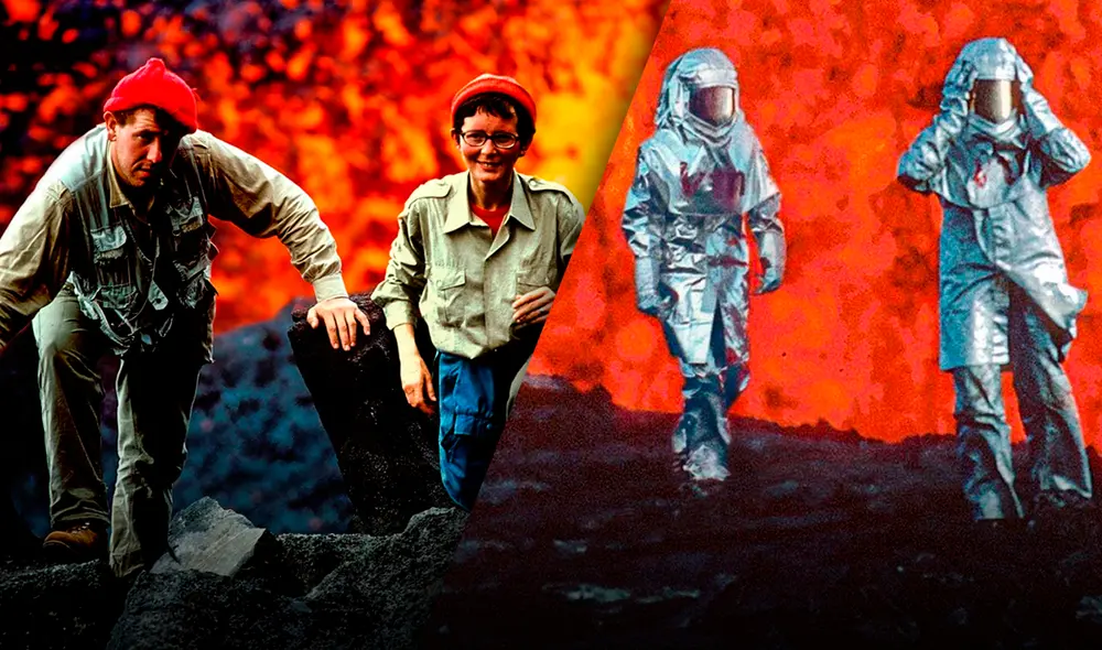 La historia fue contada en el documental "Fire of Love" y podría ganar un óscar. Foto: composición LR/BBC