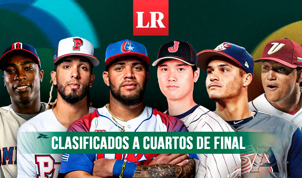 ¡Estos son los clasificados en el Clásico Mundial de Béisbol 2023! ¿Qué enfrentamientos veremos en las llaves de cuartos de final? Foto: composición LR/MLB