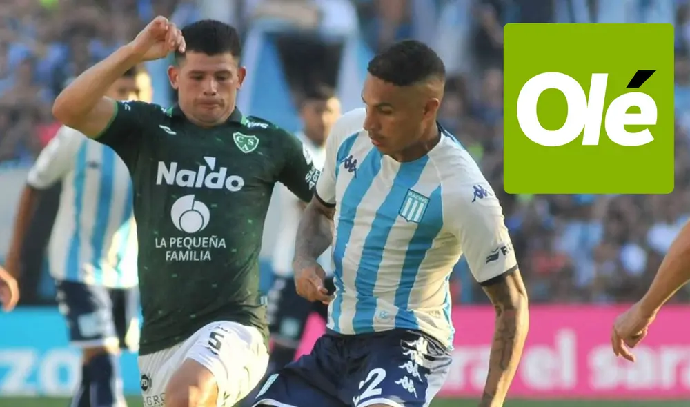 Paolo Guerrero lleva un gol con Racing en 6 partido. Foto: Racing Paolo Guerrero lleva un gol con Racing en 6 partido. Foto: Racing
