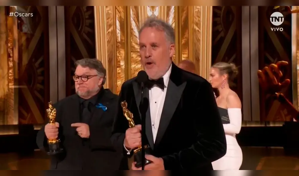 "Pinocho", de Guillermo del Toro, se llevó la estatuilla dorada al ganar en los Premios Oscar 2023. Foto: captura de TNT