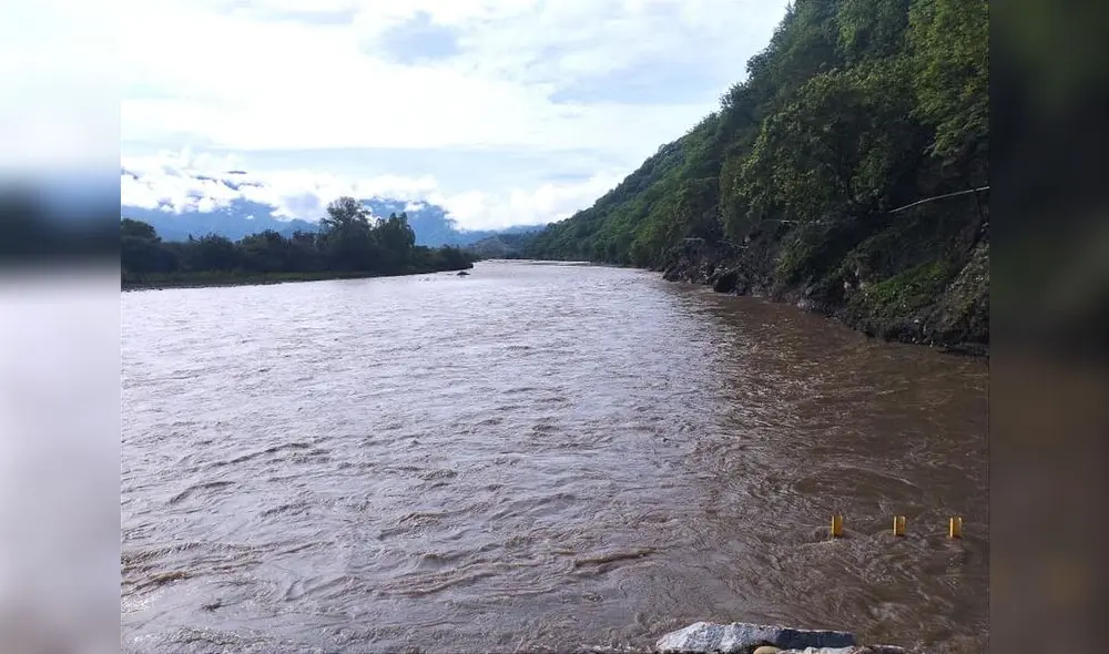 Caserío La Pareja se encuentra aislado desde hace una semana por aumento del caudal del río Bigote. Foto: Municipalidad Distrital de San Juan de Bigote / Facebook