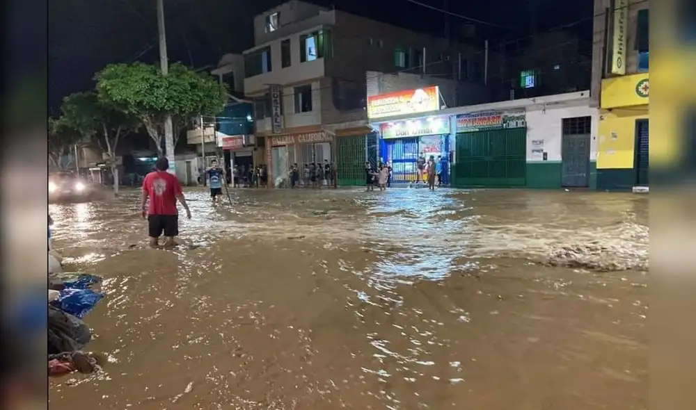 La población de Casma sufre por los efectos del ciclón Yaku. Foto: Huari Lindo La población de Casma sufre por los efectos del ciclón Yaku. Foto: Huari Lindo
