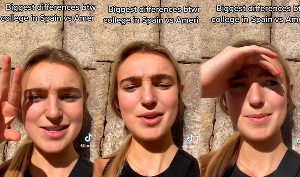 Su tiktok realizando la comparativa superó las 150 mil reproducciones. ComposiciónLR/@Lucia_Castellini/TikTok