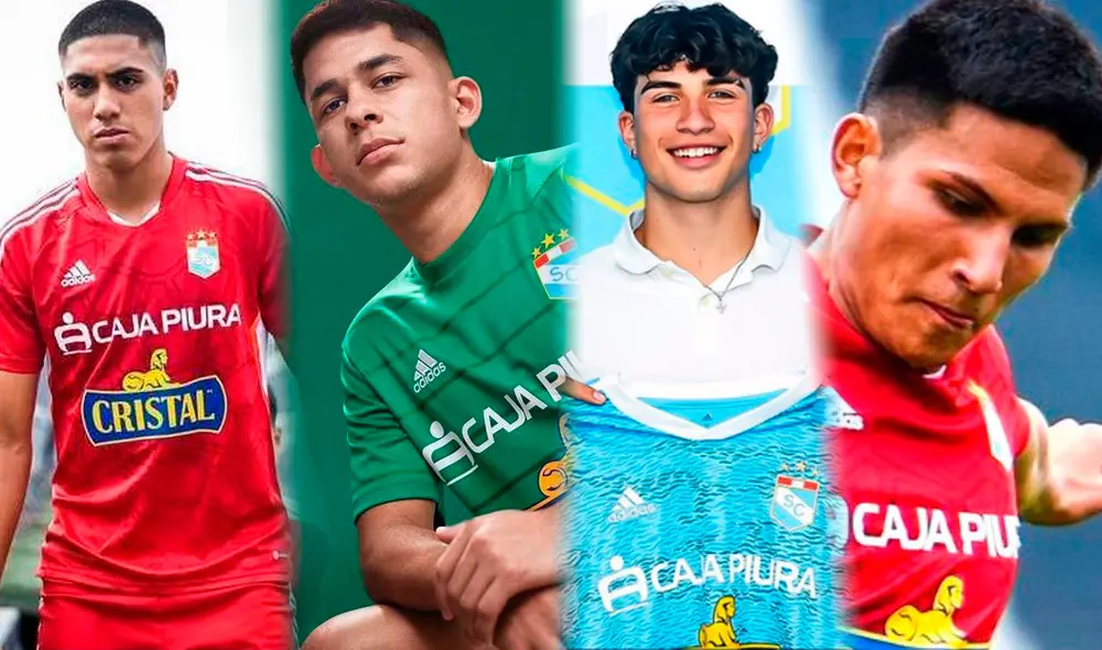 Sporting Cristal hizo debutar a cuatro canteranos. Foto: composición/captura Instagram Sporting Cristal hizo debutar a cuatro canteranos. Foto: composición/captura Instagram