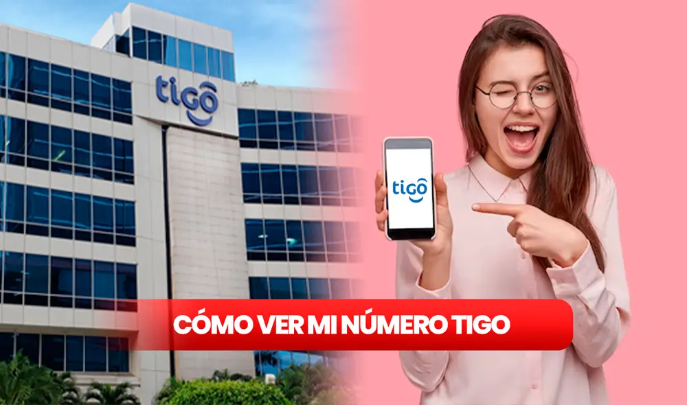 Conoce cómo revisar el número de mi celular en Tigo Panamá. Foto: composición LR/Tigo/Freepik