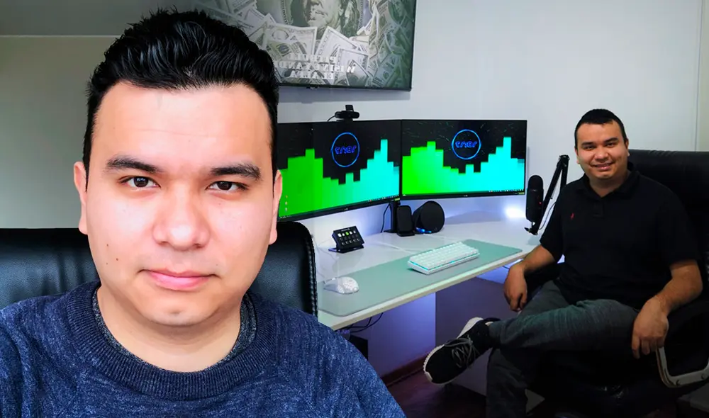 Jorge Ramírez, JorGeek en TikTok, lo dejó todo para dedicarse a las redes sociales y actualmente es todo un éxito. Foto: composición La República/Facebook JorGeek