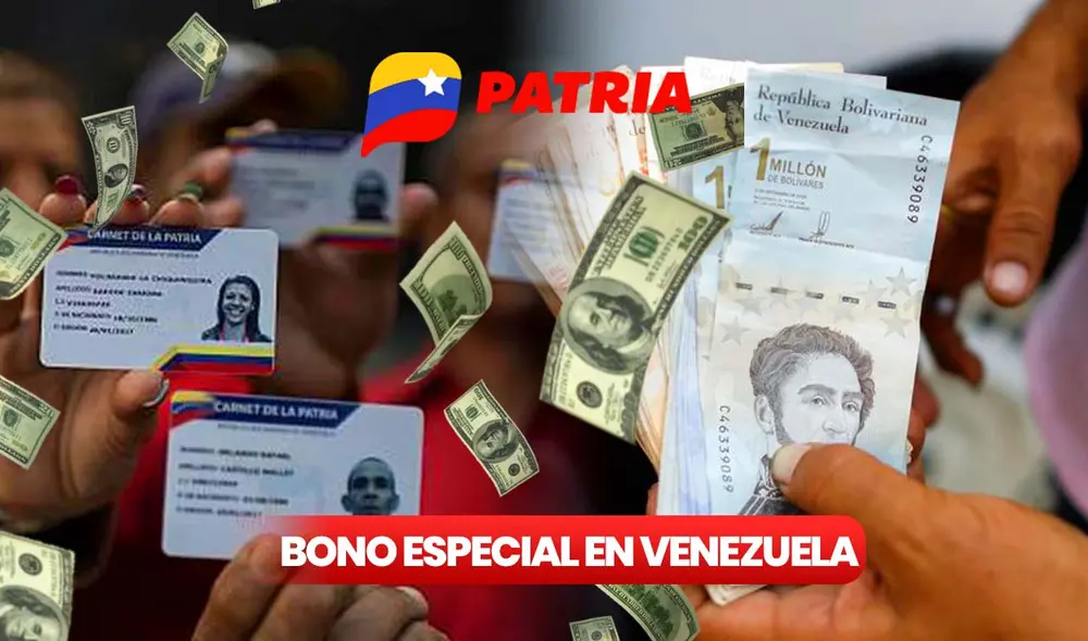 El Gobierno de Nicolás Maduro otorga bonos especiales cada mes en Venezuela. Foto: Getty Images/ Sistema Patria/ Composición LR