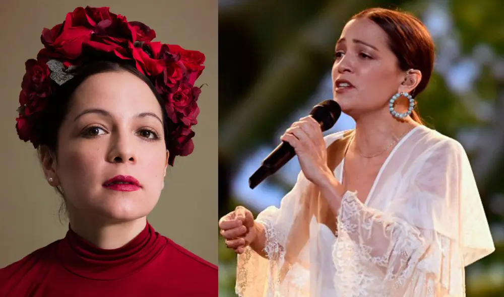 Natalia Lafourcade fue nominada a los Latin Grammy hasta en 18 oportunidades. Foto: composición LR/Revista Anfibia/Uno TV