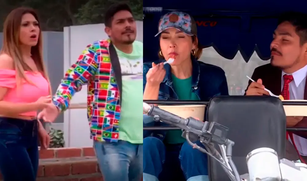 Dalila llegó a vivir con Joel en la casa Gonzales durante su relación. Composición LR/América TV