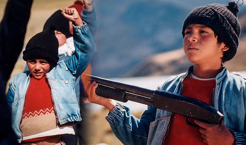 Antonio Callirgos Andia interpretó a un joven camarada Cirilo en "Paloma de papel". Foto: composición LR/Luna LLena Films Antonio Callirgos Andia interpretó a un joven camarada Cirilo en "Paloma de papel". Foto: composición LR/Luna LLena Films