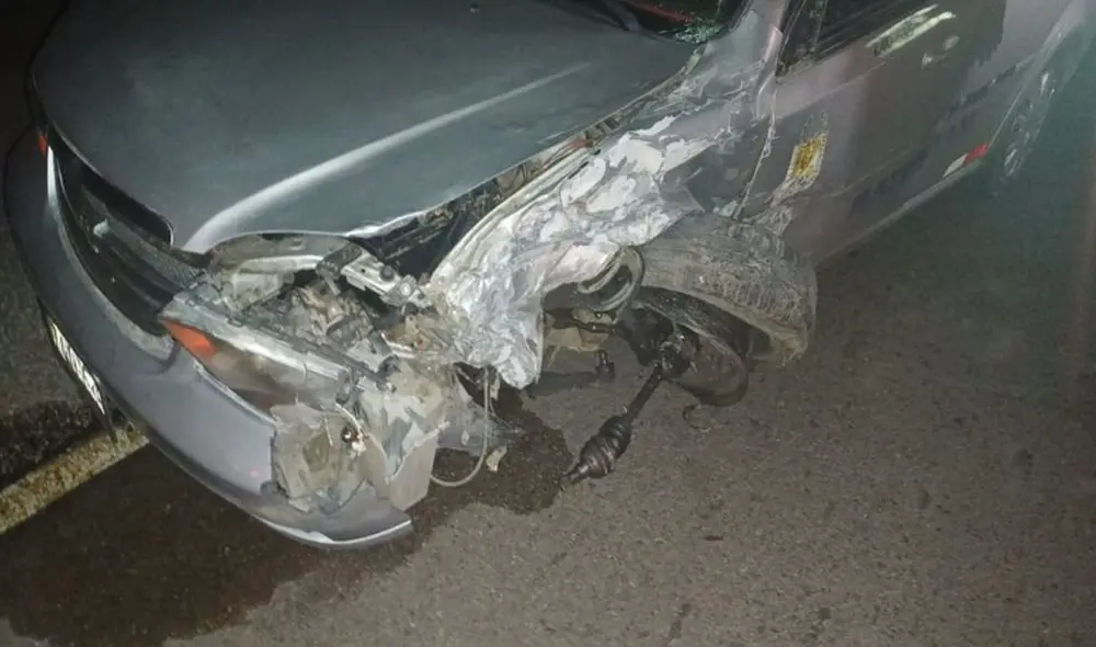 Accidente se produjo el último domingo. Foto: Sin Fronteras