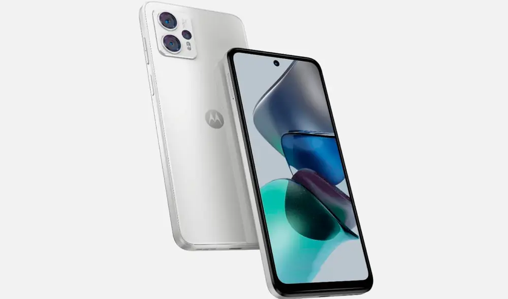 Así luce el nuevo Moto G23. Foto: Motorola Así luce el nuevo Moto G23. Foto: Motorola