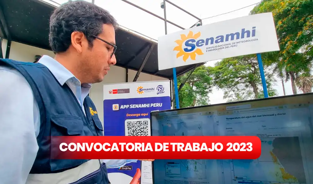 Senhami se encarga de brindar información sobre el clima. Créditos: composiciónLR