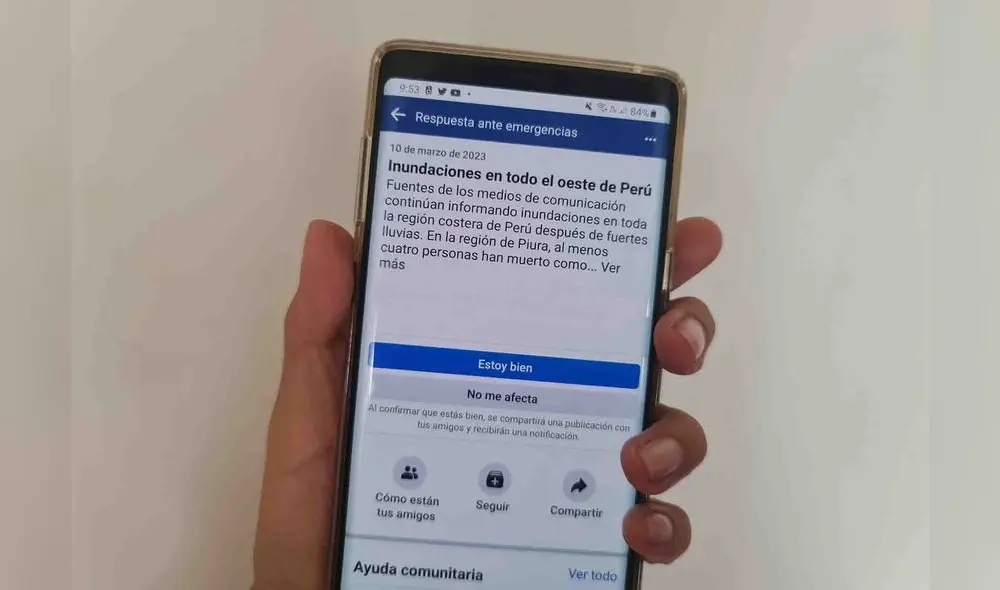 ¿Por qué no es recomendable que todos utilicen el Safety Check de Facebook? | Foto: ANDINA