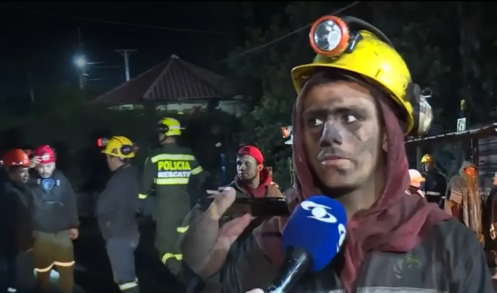 Tragedia en Colombia, tras derrumbe en mina de carbón en Sutatausa. Foto: composición LR/ Caracol TV