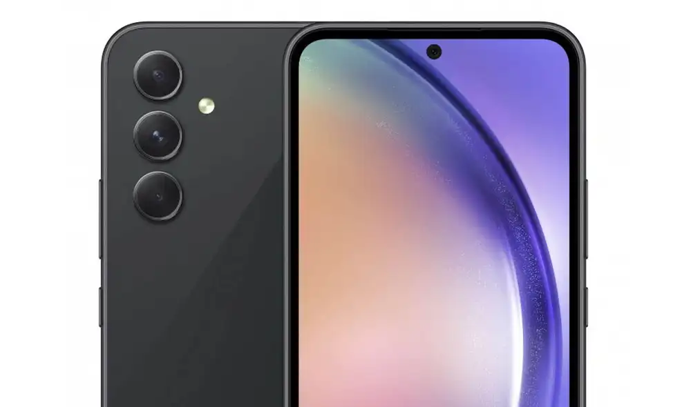 El Samsung Galaxy A54 llega con triple cámara trasera. Foto: Samsung El Samsung Galaxy A54 llega con triple cámara trasera. Foto: Samsung