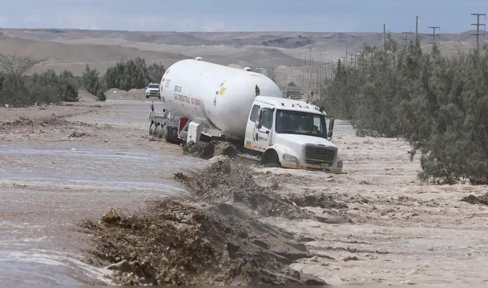 Situación ocurrió en el distrito de Ocucaje. Foto: Es Portada/Facebook /Video: TV Perú