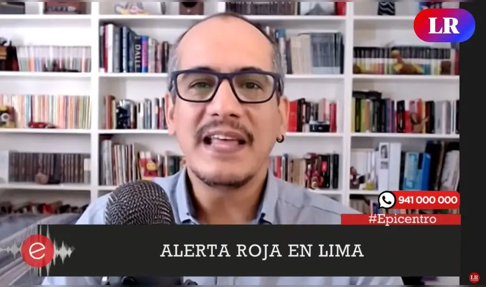 David Gómez Fernandini cuestiona viaje de titular del Minsa durante emergencia climática en nuestro país. Foto: captura de LR+ - Video: "Grado 5"/LR+ David Gómez Fernandini cuestiona viaje de titular del Minsa durante emergencia climática en nuestro país. Foto: captura de LR+ - Video: "Grado 5"/LR+