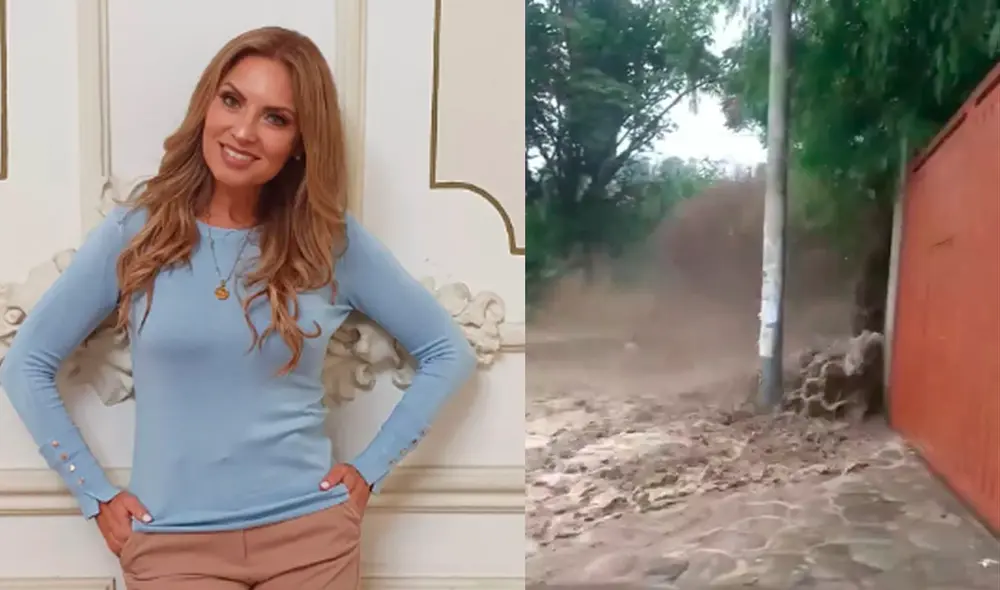 Karina Rivera presenció el paso de un huaico en Chaclacayo. Foto: composición LR/ Instagram/ Karina Rivera. Karina Rivera presenció el paso de un huaico en Chaclacayo. Foto: composición LR/ Instagram/ Karina Rivera.