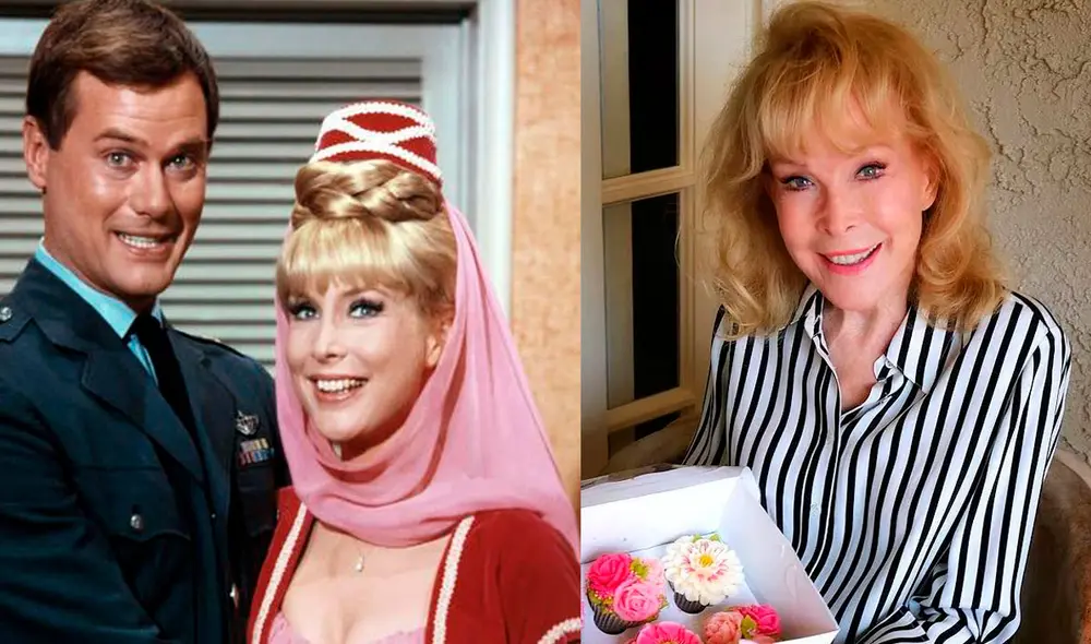 Bárbara Eden contó cuál es la rutina que ha practicado a lo largo de los años. Foto: composición LR/T13/Barbara Eden/Instagram Bárbara Eden contó cuál es la rutina que ha practicado a lo largo de los años. Foto: composición LR/T13/Barbara Eden/Instagram