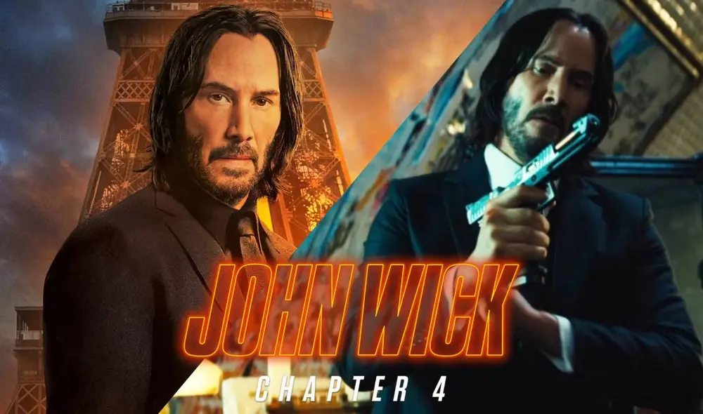 "John Wick 4" es la película más larga de la saga con casi 3 horas de duración. Foto: composición LR/Lionsgate Films