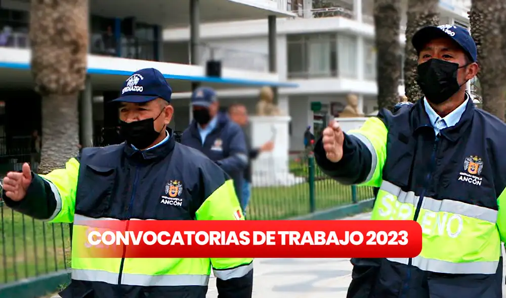 Trabajo en Ancón: municipalidad busca gente con secundaria completa para trabajo en distrito. Foto: composición LR/Municipalidad de Ancón Trabajo en Ancón: municipalidad busca gente con secundaria completa para trabajo en distrito. Foto: composición LR/Municipalidad de Ancón