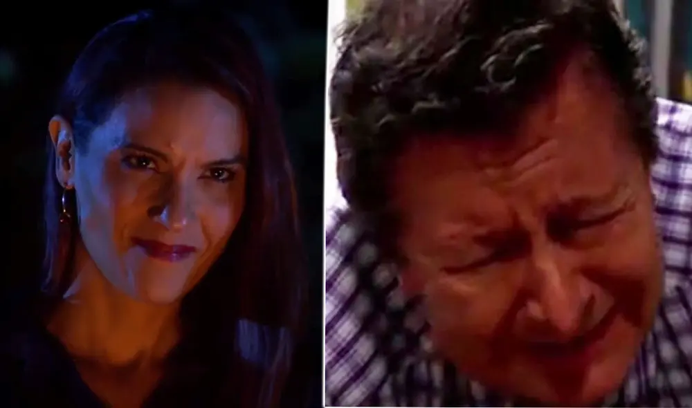 Claudia Llanos despistó a Gilbero y Francesca para que no dieran con el paradero de Peter en "Al fondo hay sitio". Foto: composición LR/América TV