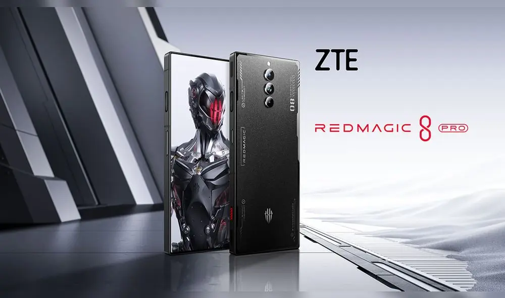El ZTE Nubia Redmagic 8 Pro+ es el smartphone más potente del mercado. Foto: ZTE