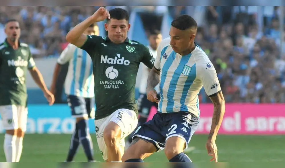 Paolo Guerrero lleva jugados cinco partidos de la liga argentina. Foto: Racing Club Paolo Guerrero lleva jugados cinco partidos de la liga argentina. Foto: Racing Club