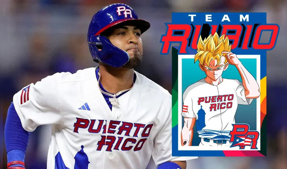 Conoce AQUÍ la historia de por qué Puerto Rico se hace llamar 'Team Rubio' desde el 2017. Foto: composición LR/ AFP/ @IsraelPR24/ Twitter