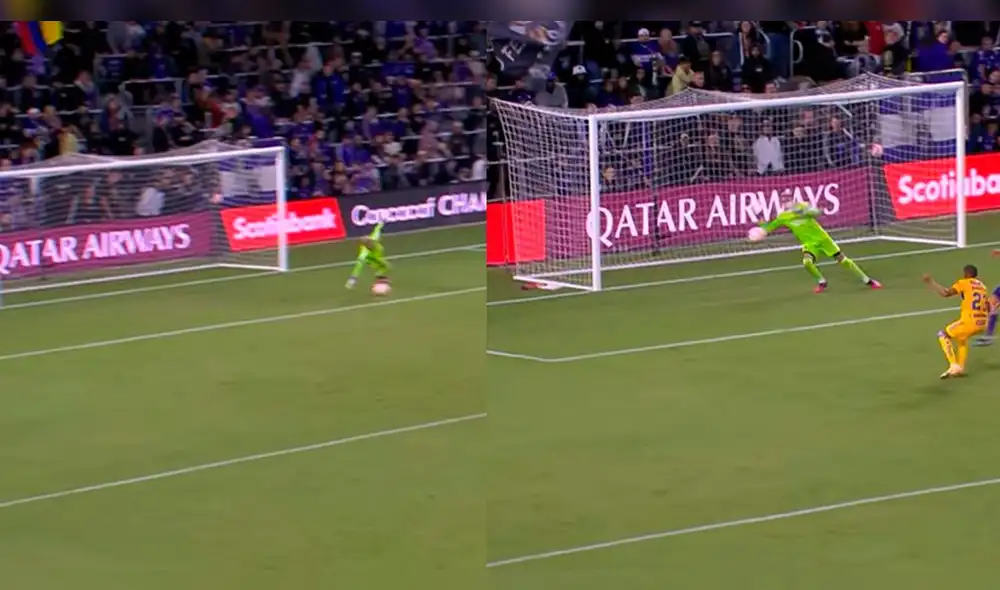 Pedro Gallese también había sido elegido mejor jugador en el duelo de ida. Foto: captura de Concacaf - Video: ESPN Pedro Gallese también había sido elegido mejor jugador en el duelo de ida. Foto: captura de Concacaf - Video: ESPN