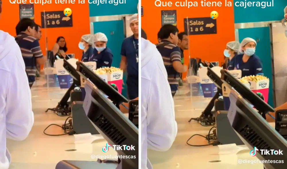 Usuarios se mostraron indignados con el accionar del cliente. Foto: composición LR/ TikTok/@Diegofuentescas Usuarios se mostraron indignados con el accionar del cliente. Foto: composición LR/ TikTok/@Diegofuentescas