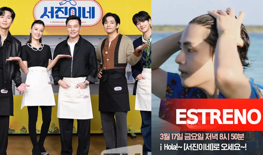 Taehyung, integrante de BTS, viajó a México a finales del 2022 para las grabaciones del programa culinario "Seojin's". Foto: composición LR/tvN Taehyung, integrante de BTS, viajó a México a finales del 2022 para las grabaciones del programa culinario "Seojin's". Foto: composición LR/tvN