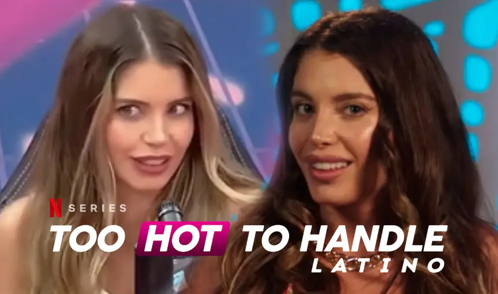 Flavia Laos participó en la cuarta tempora de "Too hot to handle". Foto: composición/captura YouTube/captura Netflix