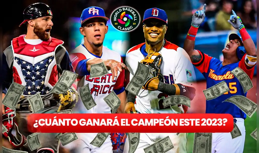 Conoce AQUÍ cuánto dinero ganará Japón por coronarse como campeón del Clásico Mundial de Béisbol 2023. Foto: composición LR/ PNG Conoce AQUÍ cuánto dinero ganará Japón por coronarse como campeón del Clásico Mundial de Béisbol 2023. Foto: composición LR/ PNG