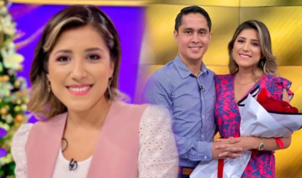 Fátima Aguilar espera paciente su turno para pasar a la fila de casadas. Foto: composición/Fátima Aguilar/Instagram