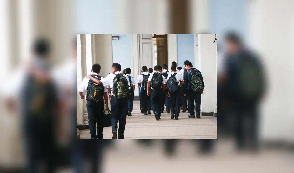 Colegios deberán comenzar clases presenciales solo si no han sido afectados por huaicos. Foto: difusión