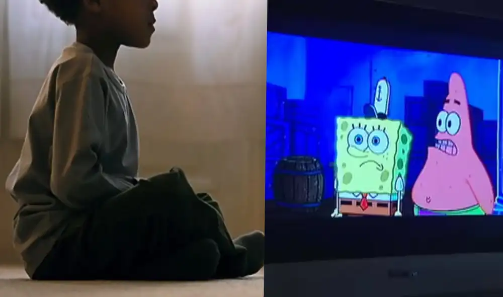 Los menores se encontraban viendo "Bob Esponja" cuando fueron impactados por una bala perdida en Las Vegas, Estados Unidos. Foto: composición LR/ referencia DailyMail/CBC Los menores se encontraban viendo "Bob Esponja" cuando fueron impactados por una bala perdida en Las Vegas, Estados Unidos. Foto: composición LR/ referencia DailyMail/CBC