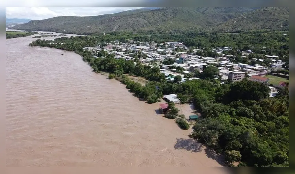 Río Marañón se desbordó e inudó 50 viviendas en el distrito de Cumba en la provincia de Utcubamba. Foto: La República Río Marañón se desbordó e inudó 50 viviendas en el distrito de Cumba en la provincia de Utcubamba. Foto: La República