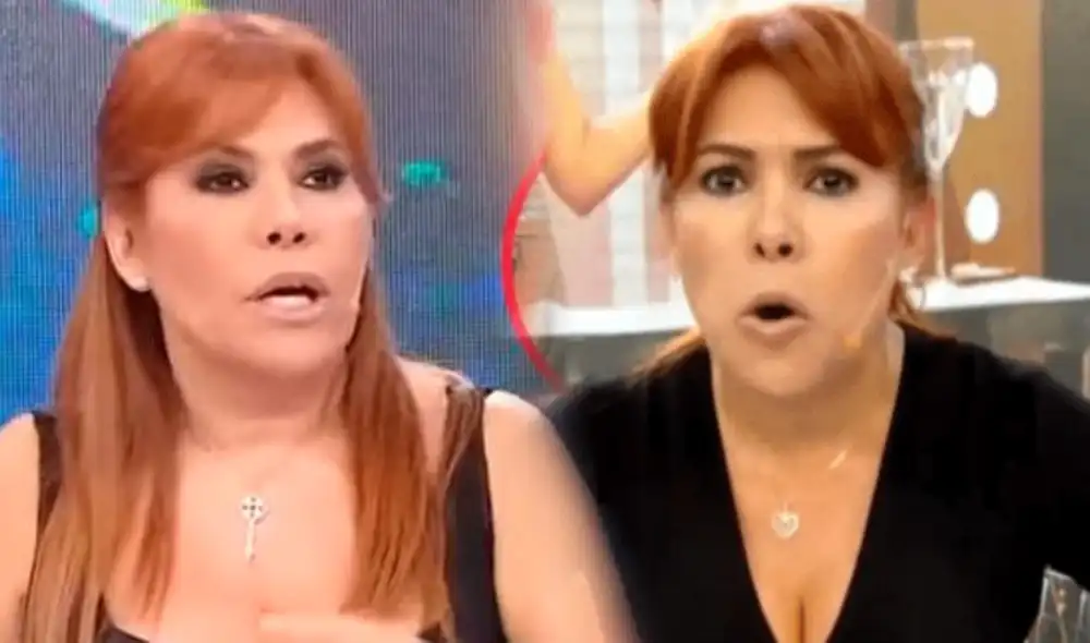 Magaly Medina protagonizó incómodo momento en "Magaly TV, la firme". Foto: composición/captura ATV - Video: ATV