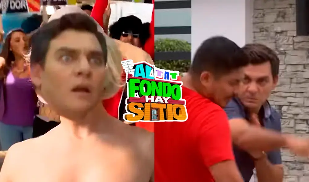 Mike golpeará a Joel en "Al fondo hay sitio" por nueva canción. Foto: composición LR/América TV