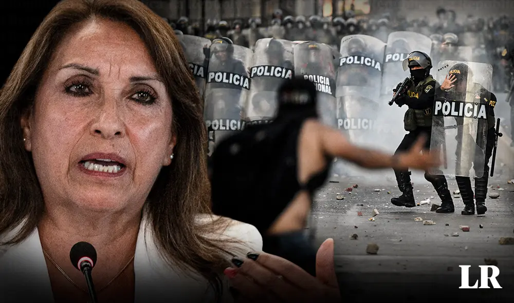 Boluarte no asume la responsabilidad por los muertos, tampoco su primer ministro ni las Fuerzas Armadas, pero los crímenes están registrados. Foto: composición de Jazmín Ceras Boluarte no asume la responsabilidad por los muertos, tampoco su primer ministro ni las Fuerzas Armadas, pero los crímenes están registrados. Foto: composición de Jazmín Ceras