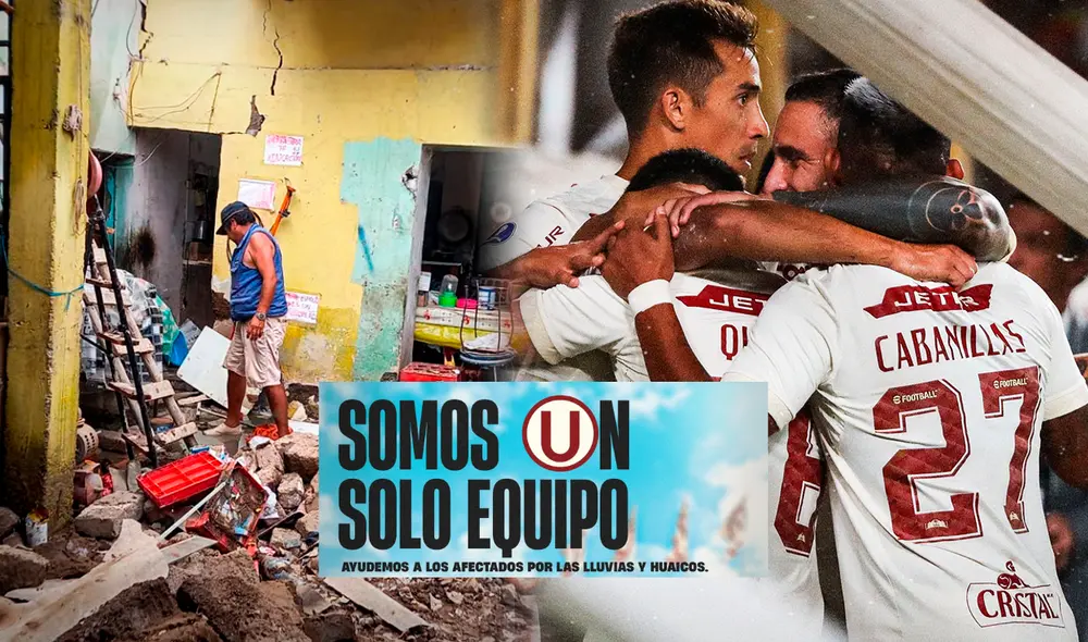 Cuadro merengue lanza campaña para apoyar a los damnificados por huaicos y lluvias. Foto: composición LR/Universitario Cuadro merengue lanza campaña para apoyar a los damnificados por huaicos y lluvias. Foto: composición LR/Universitario