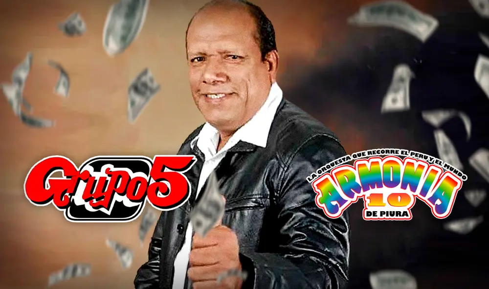 Estanis Mogollón es el creador de los éxitos del Grupo 5 y Armonía 10. Foto: composición LR/difusión Estanis Mogollón es el creador de los éxitos del Grupo 5 y Armonía 10. Foto: composición LR/difusión