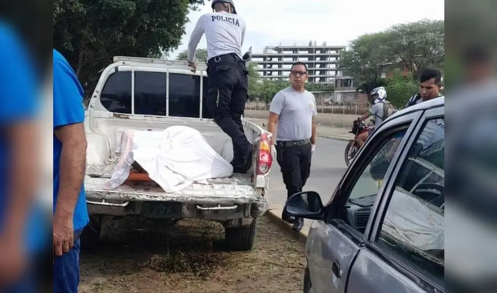 La Policía lleva a cabo las diligencias. Foto: Noticias Piura La Policía lleva a cabo las diligencias. Foto: Noticias Piura